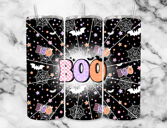 Boo 20z Tumbler Wrap (sublimation transfer)