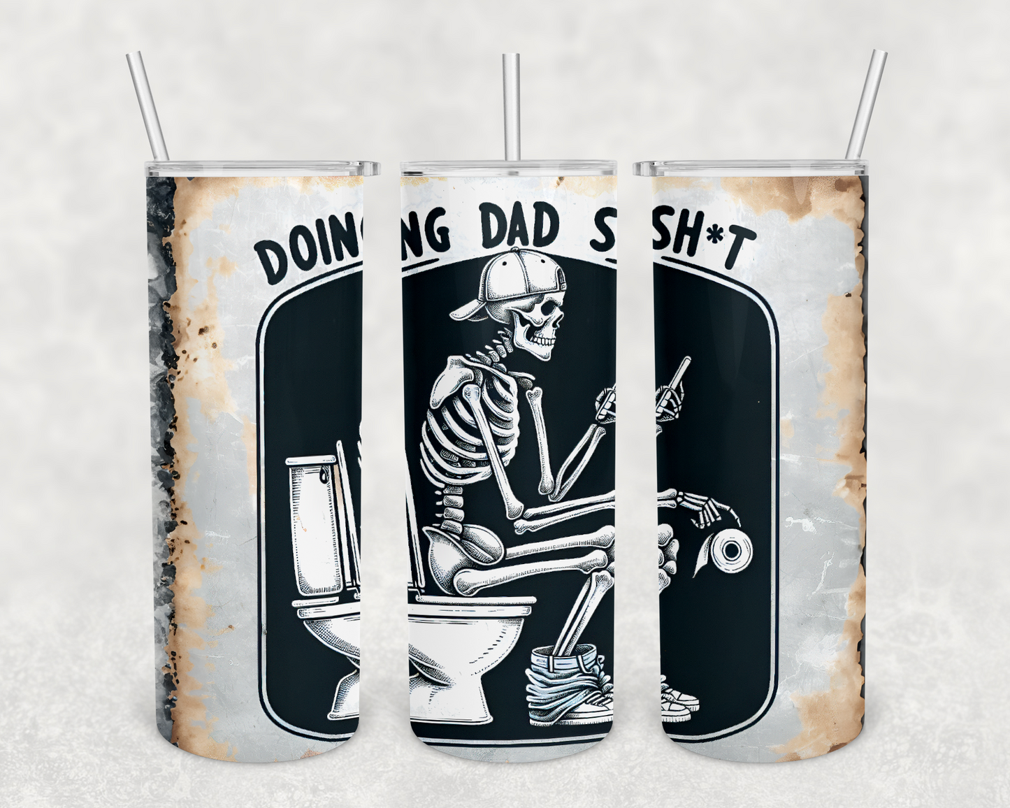 Doing dad shit 20z Tumbler Wrap (sublimation transfer)