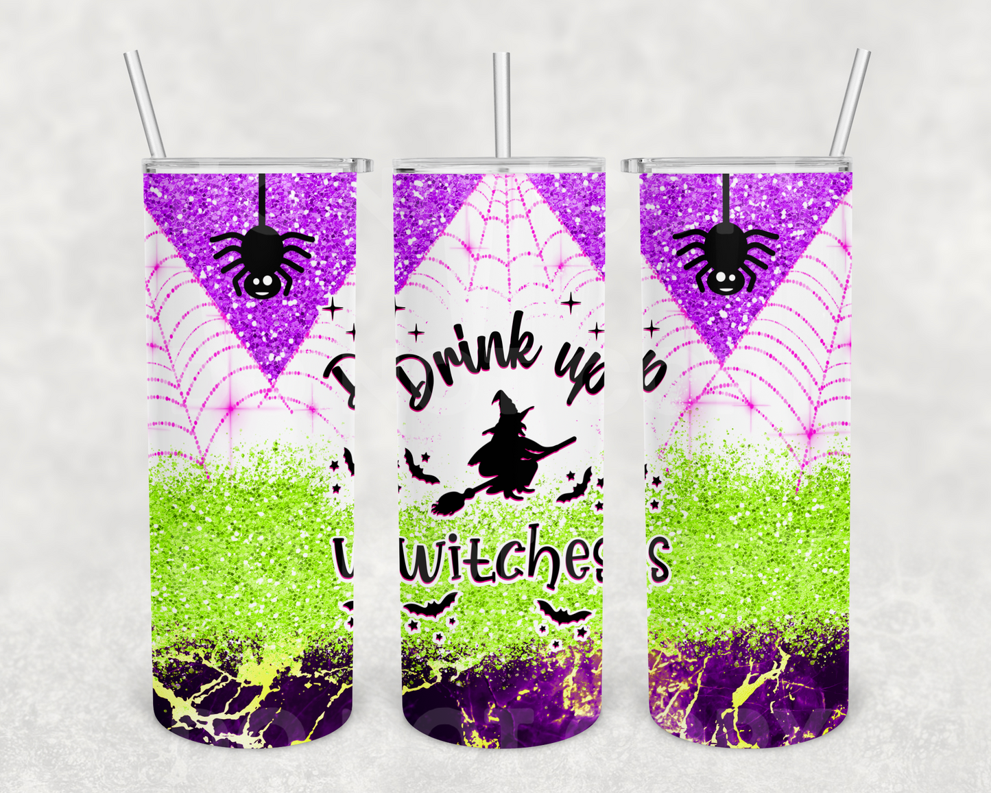 Drink up witches 20oz Tumbler Wrap (sublimation transfer)