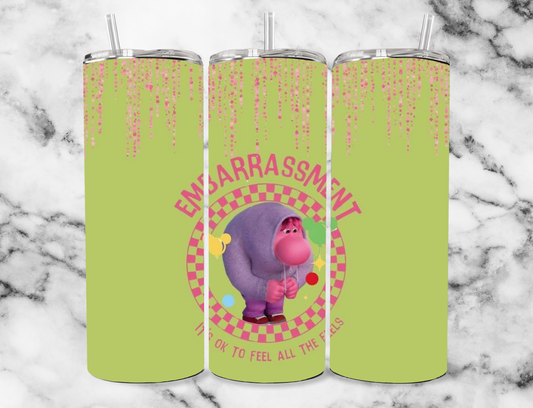 embarassment 20oz Tumbler Wrap (sublimation transfer)