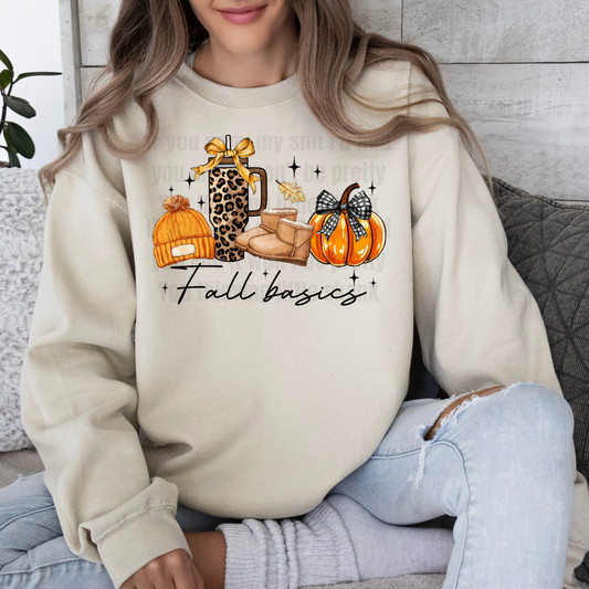 Fall Basics Full Color DTF Transfer