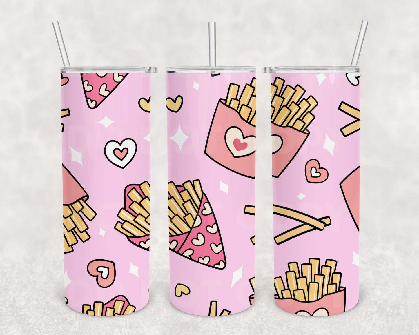 Fries before guys 20z Tumbler Wrap (sublimation transfer)