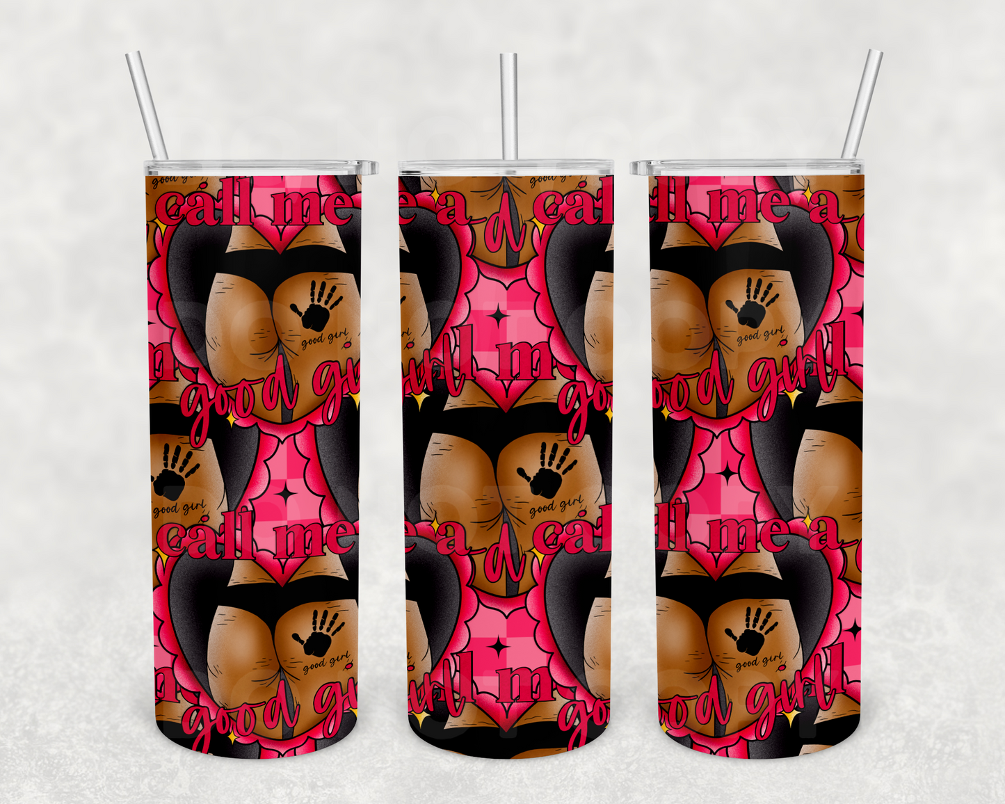 Good Girl 20z Tumbler Wrap (sublimation transfer)