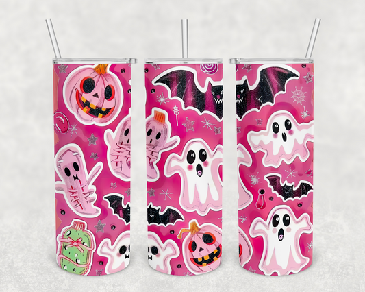 halloween stickers 20z Tumbler Wrap (sublimation transfer)