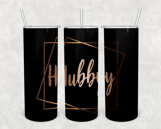 Hubby 20z Tumbler Wrap (sublimation transfer)