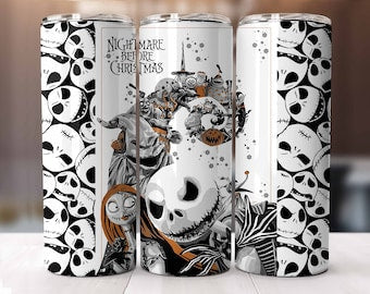 Jack Skelly Monochrome 20oz Tumbler (finished product)