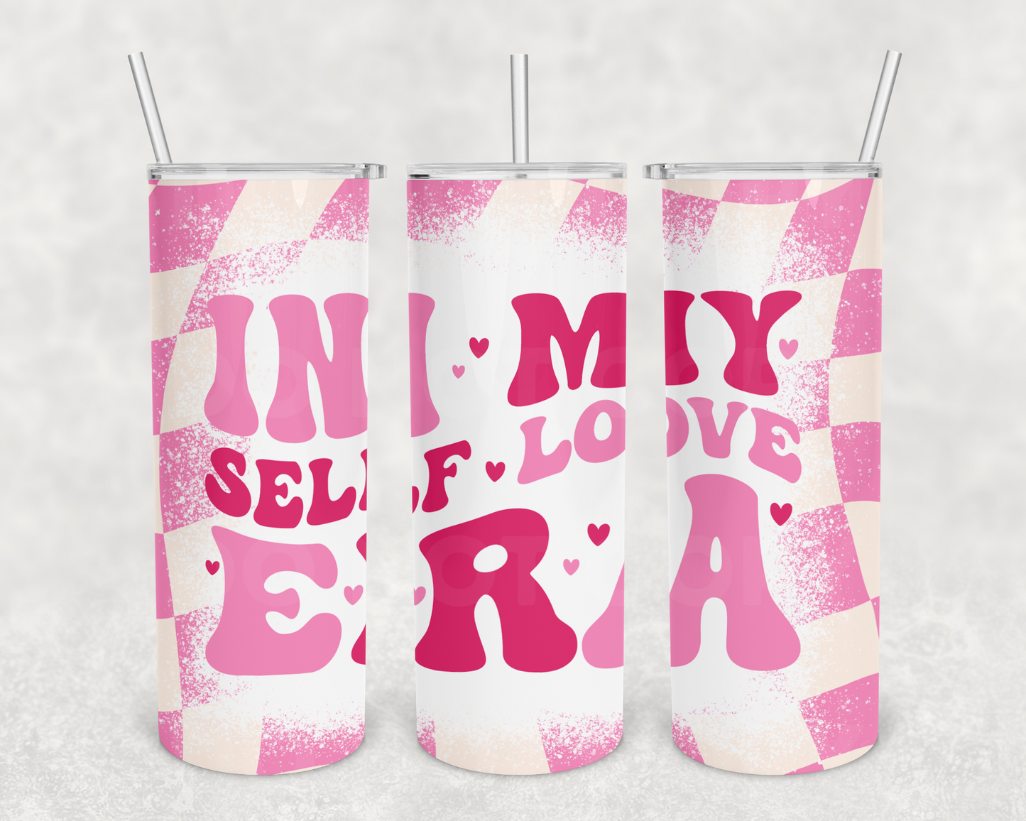 In my self love era 20z Tumbler Wrap (sublimation transfer)