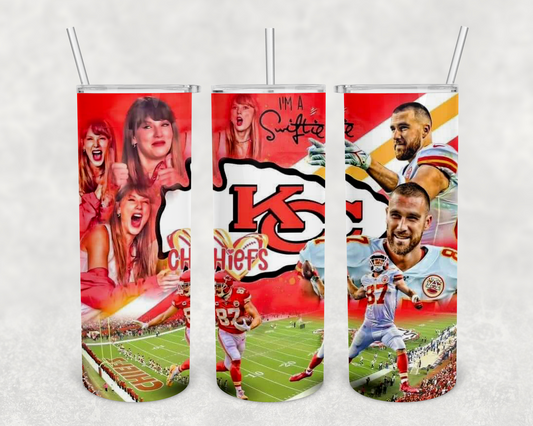 Taylor swidt Kansas City 20z Tumbler Wrap (sublimation transfer)