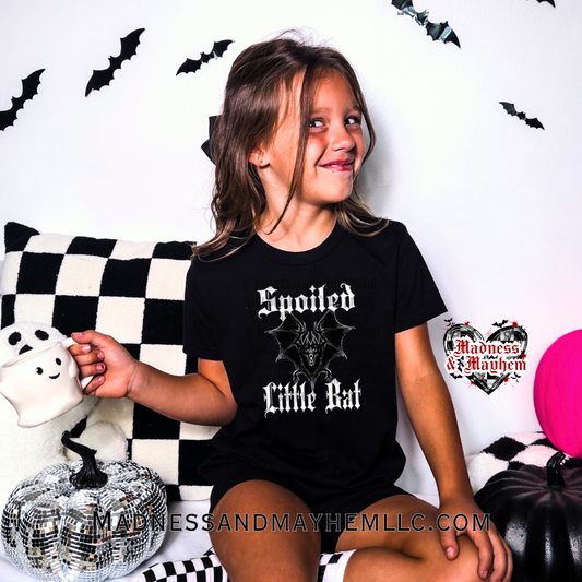 Kids Spoiled Little Bat Shirt