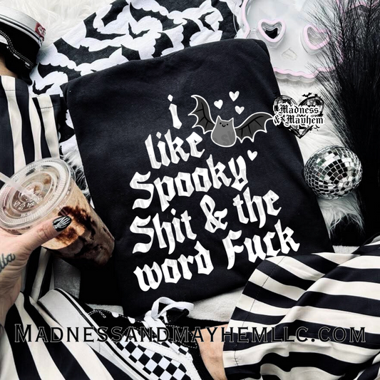 Spooky shit & the word fuck Halloween shirt