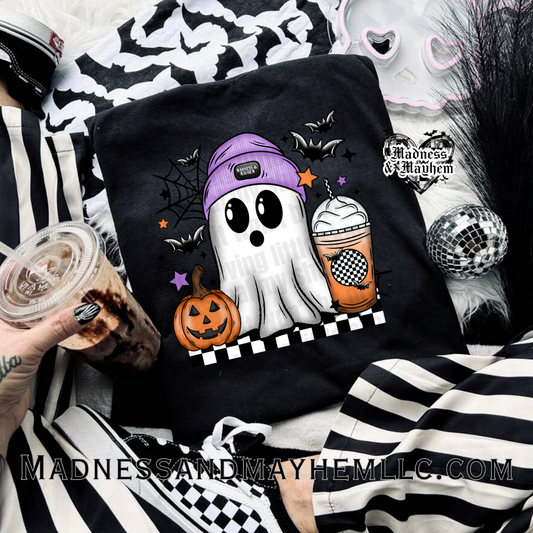 Cutie coffee ghost Halloween Shirt