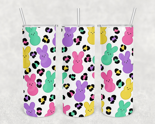 Leopard peeps 20z Tumbler Wrap (sublimation transfer)