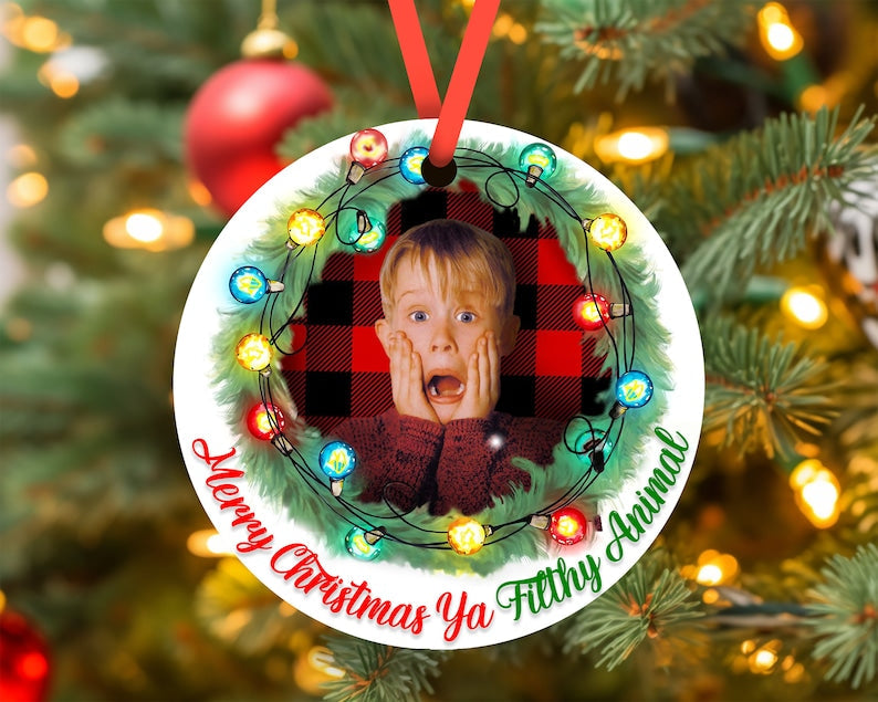 Home Alone Christmas Ornament (Finished Product)