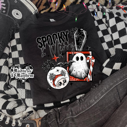 Spooky & Merry Shirt (finished product)