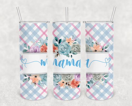 Spring Mama 20z Tumbler Wrap (sublimation transfer)